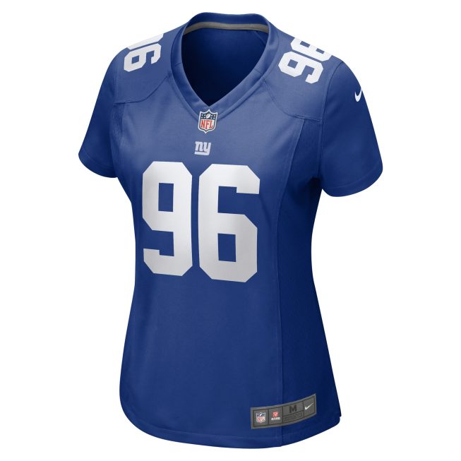 Vernon Butler Jr. New York Giants Women's Team Game Jersey - Royal - Image 2