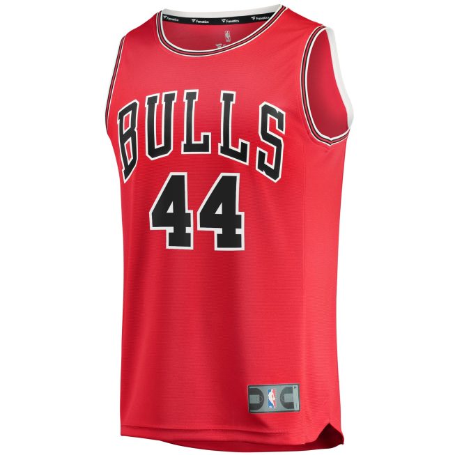 Patrick Williams Chicago Bulls Fanatics Fast Break Replica Jersey - Icon Edition - Red - Image 2