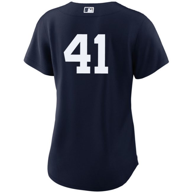 Tommy Kahnle New York Yankees Women's Alternate Navy Player World Series Jersey - Image 2