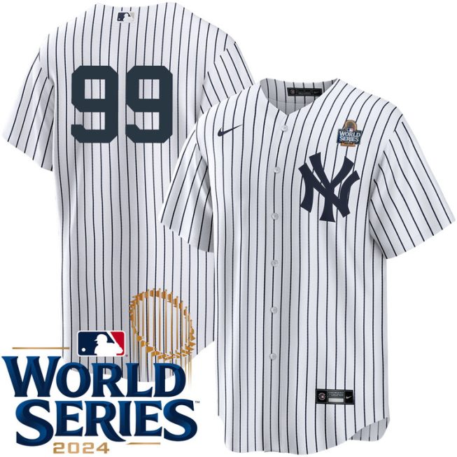 Aaron Judge New York Yankees Home Player World Series Jersey