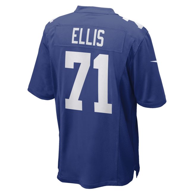 Justin Ellis New York Giants Game Player Jersey - Royal - Image 3