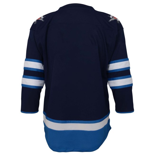 Winnipeg Jets Toddler Home Replica Jersey - Navy - Image 3