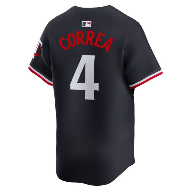 Carlos Correa Minnesota Twins Alternate Limited Player Jersey - Navy - Image 3