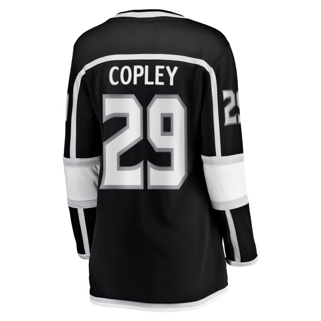 Pheonix Copley Los Angeles Kings Fanatics Women's Home Breakaway Player Jersey - Black - Image 3