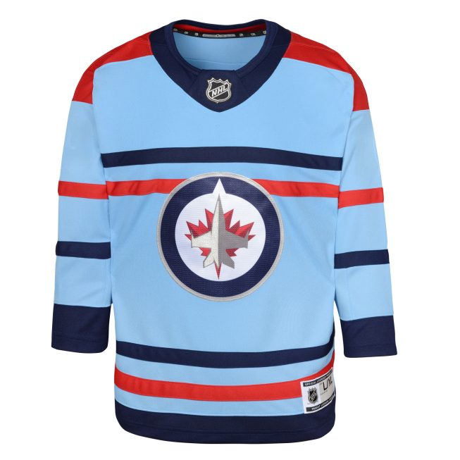 Winnipeg Jets Youth Anniversary Premier Jersey - Light Blue - Image 2
