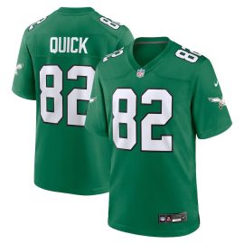 Mike Quick 82 Philadelphia Eagles Alternate Game Men Jersey - Kelly Green