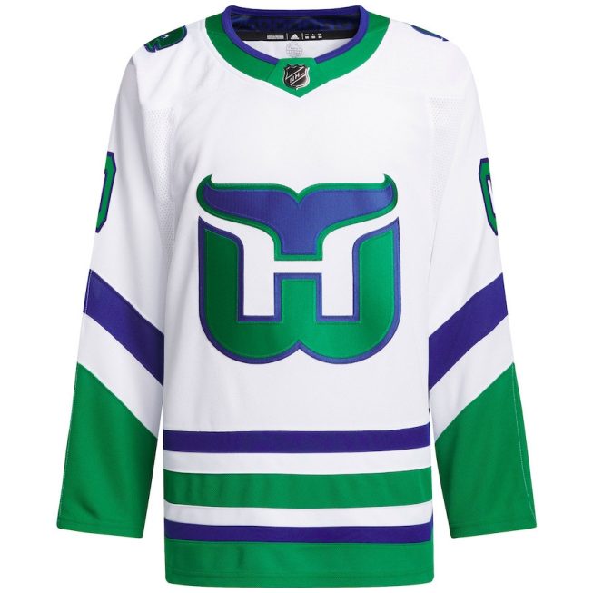 Carolina Hurricanes Primegreen Custom Men Jersey - White - Image 2