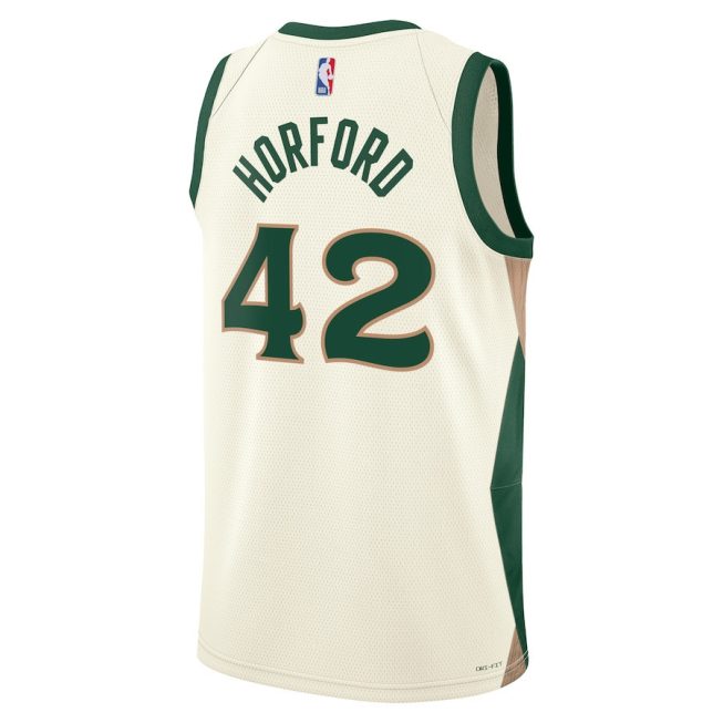 Al Horford 42 Boston Celtics 2023/24 City Edition Swingman Jersey - White - Image 3