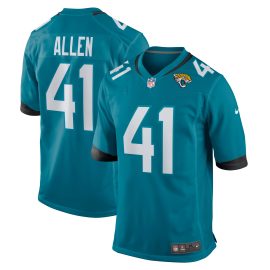 Josh Allen Jacksonville Jaguars Game Jersey - Teal