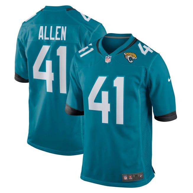 Josh Allen Jacksonville Jaguars Game Jersey - Teal