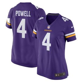 Brandon Powell Minnesota Vikings Women's Game Jersey - Purple