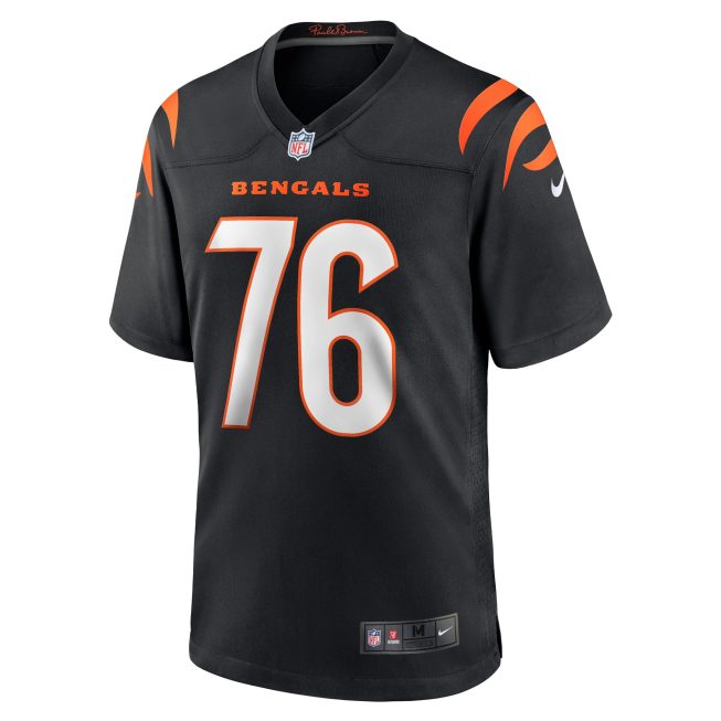 Devin Cochran Cincinnati Bengals Game Player Jersey - Black - Image 2