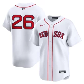 Wade Boggs 26 Boston Red Sox Home Limited Player Men Jersey - White