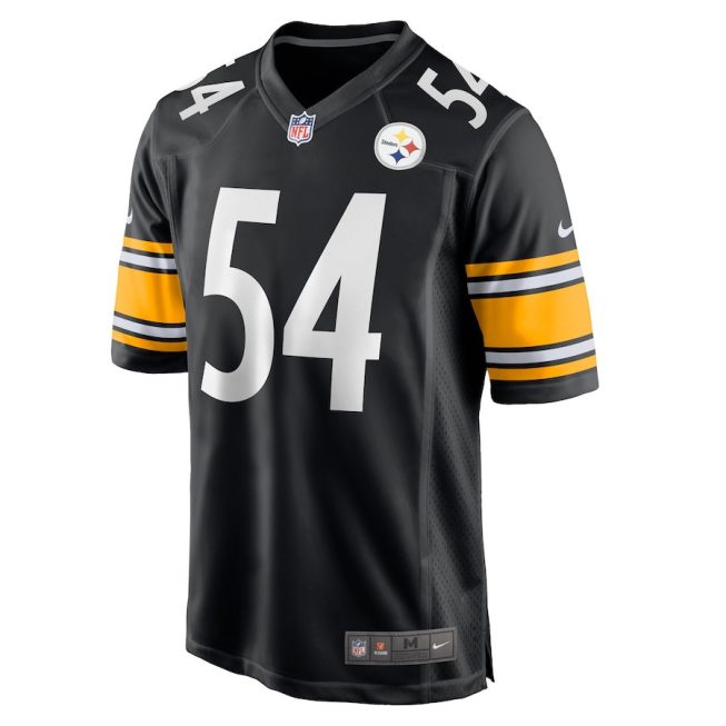 Zach Frazier 54 Pittsburgh Steelers Game Men Jersey - Black - Image 2