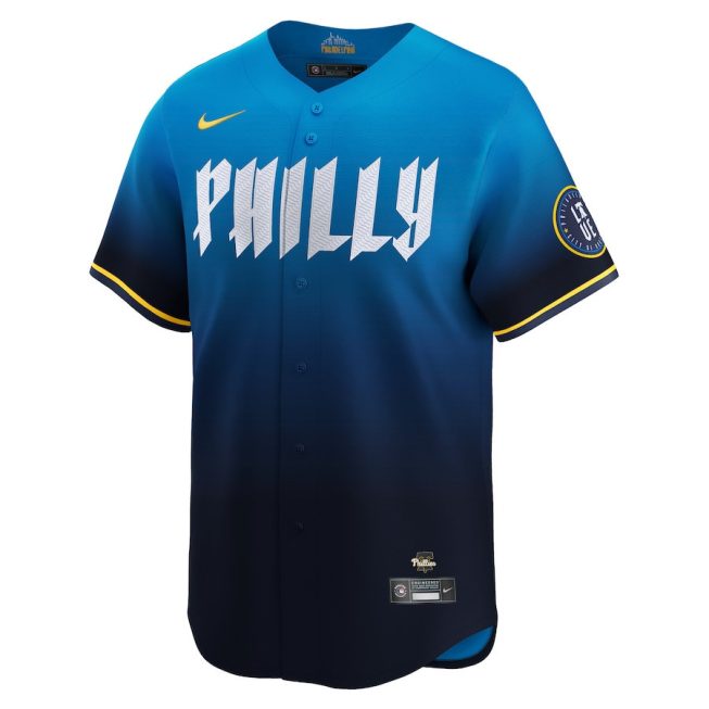 Aaron Nola 27 Philadelphia Phillies 2024 Limited City Connect Jersey - Mens - Image 2
