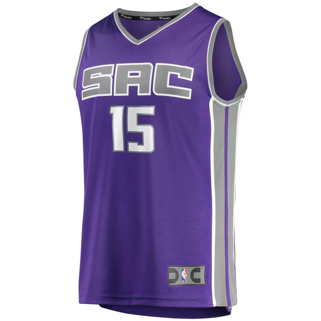 Davion Mitchell Sacramento Kings Fanatics Youth Fast Break Player Jersey - Icon Edition - Purple - Image 2