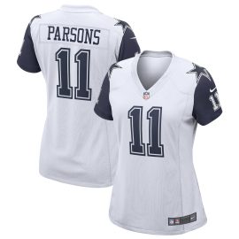 Micah Parsons Dallas Cowboys Women's Alternate Game Jersey - White