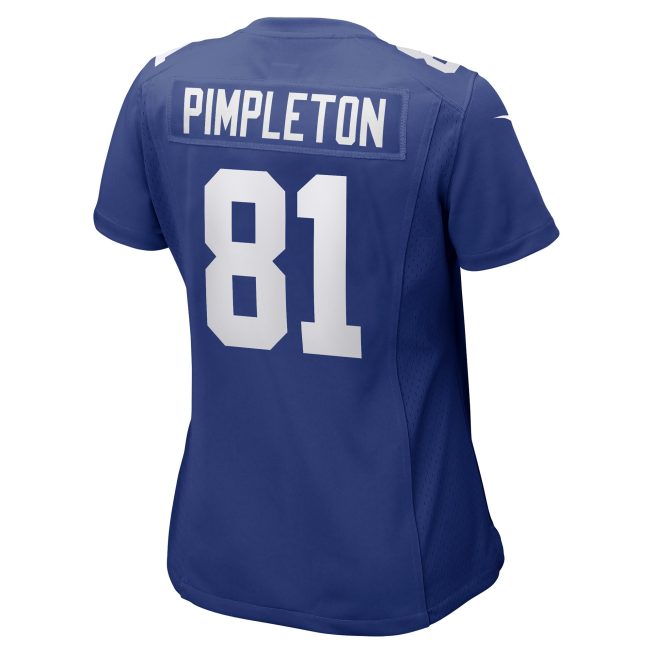 Kalil Pimpleton New York Giants Women's Game Player Jersey - Royal - Image 3