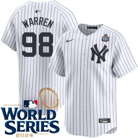 Will Warren New York Yankees Home Limited World Series Jersey