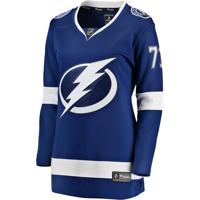 Anthony Cirelli Tampa Bay Lightning Fanatics Women's Home Breakaway Player Jersey - Blue - Image 2