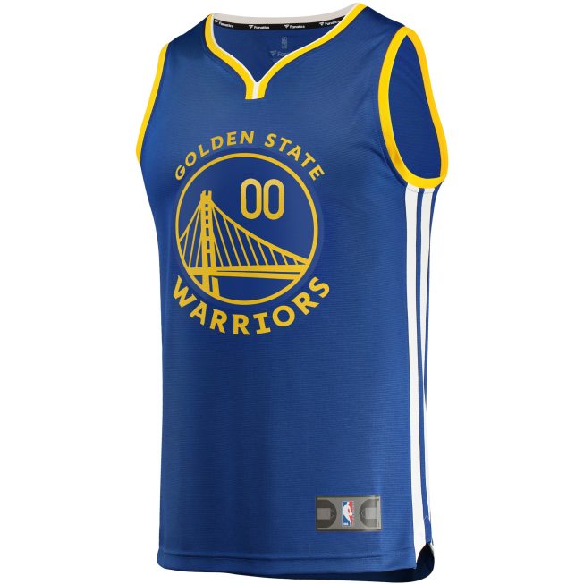 Jonathan Kuminga Golden State Warriors Fanatics Fast Break Replica Jersey - Icon Edition - Royal - Image 2
