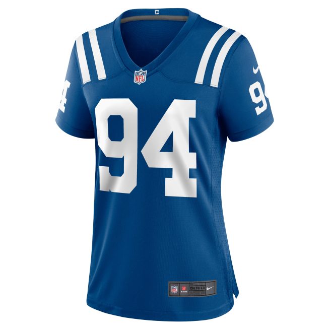 Tyquan Lewis Indianapolis Colts Women's Game Jersey - Royal - Image 2