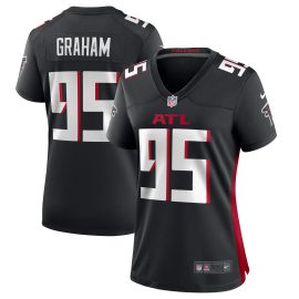 Ta'Quon Graham Atlanta Falcons Women's Game Jersey - Black