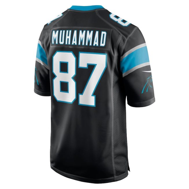 Muhsin Muhammad 87 Carolina Panthers Men Retired Jersey - Black - Image 3
