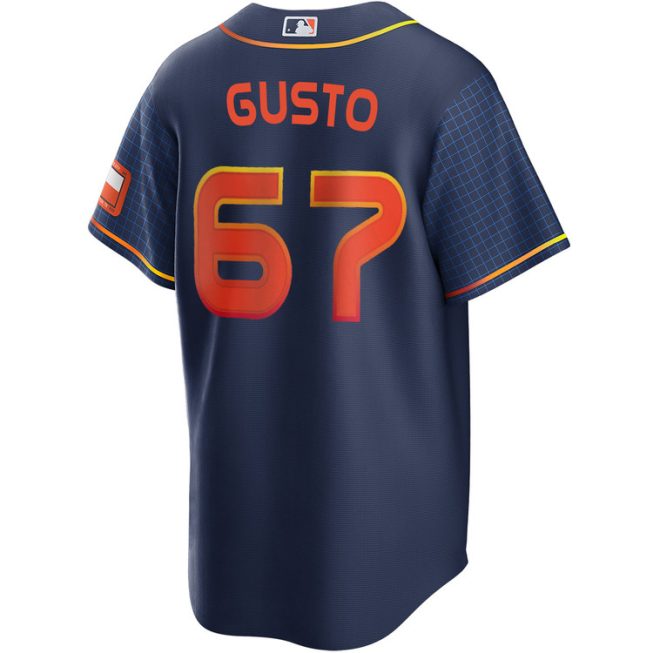 Ryan Gusto Houston Astros City Connect Jersey - Image 2