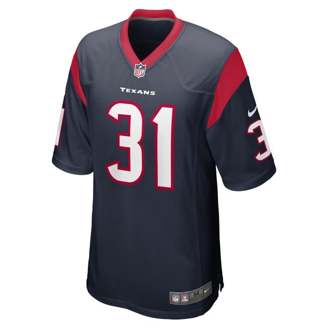 Dameon Pierce Houston Texans Game Player Jersey - Navy - Image 2