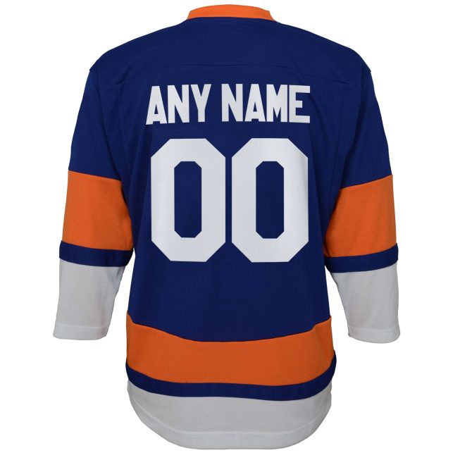 New York Islanders Youth Home Replica Custom Jersey - Royal - Image 3