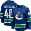 Elias Pettersson Vancouver Canucks Fanatics Home Breakaway Jersey - Blue