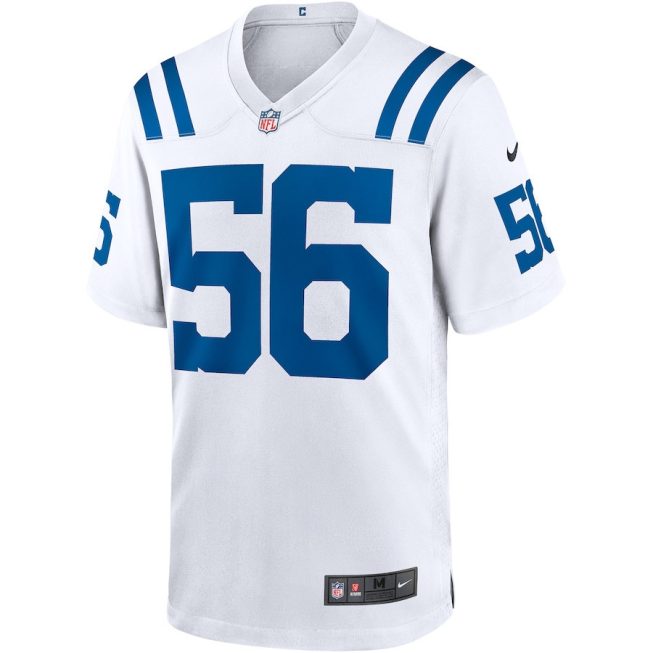 Quenton Nelson 56 Indianapolis Colts Men Game Jersey - White - Image 2