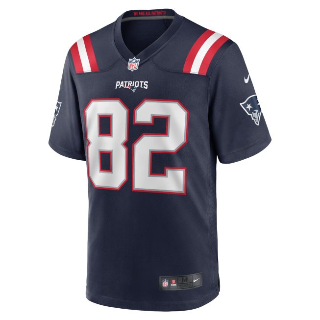 Tre Nixon New England Patriots Player Game Jersey - Navy - Image 2