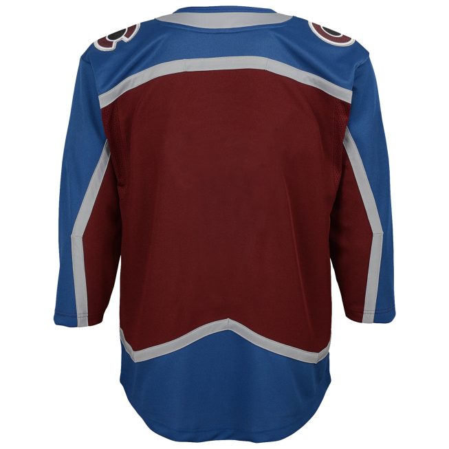 Colorado Avalanche Youth Home 2022 Stanley Cup Champions Premier Jersey - Burgundy - Image 3