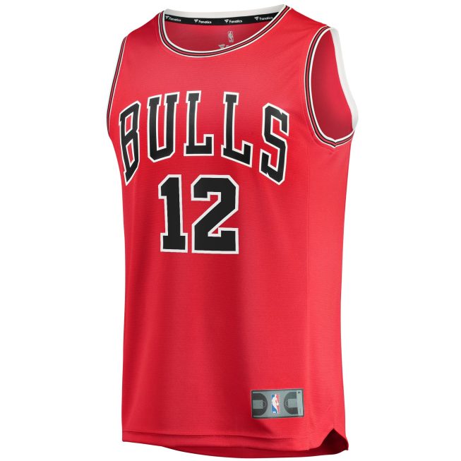 Ayo Dosunmu Chicago Bulls Fanatics Fast Break Replica Jersey - Icon Edition - Red - Image 2
