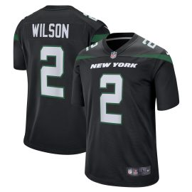 Zach Wilson New York Jets Alternate Game Jersey - Black