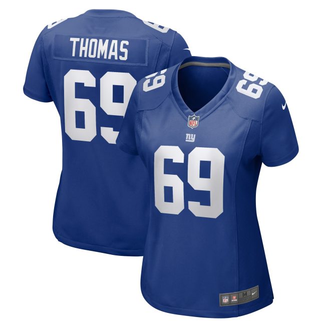 Jaylon Thomas New York Giants Women's Team Game Jersey - Royal