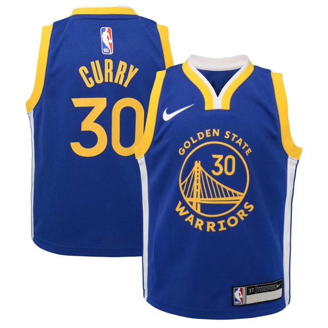 Stephen Curry Golden State Warriors Toddler Swingman Player Jersey - Icon Edition - Royal