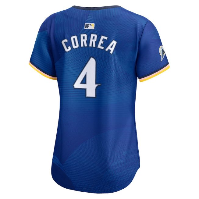 Carlos Correa 4 Minnesota Twins 2024 City Connect Limited Women Jersey - Royal - Image 3