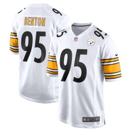 Keeanu Benton 95 Pittsburgh Steelers Men Game Jersey - White