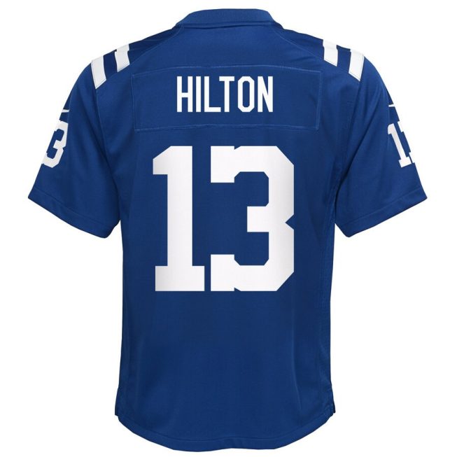 T.Y. Hilton 13 Indianapolis Colts YOUTH Game Jersey - Royal - Image 3
