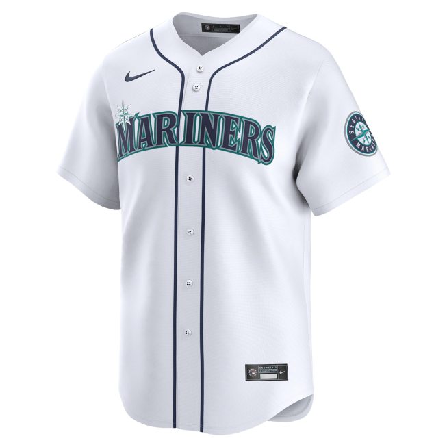 Mitch Haniger Seattle Mariners Home Limited Player Jersey - White - Image 2