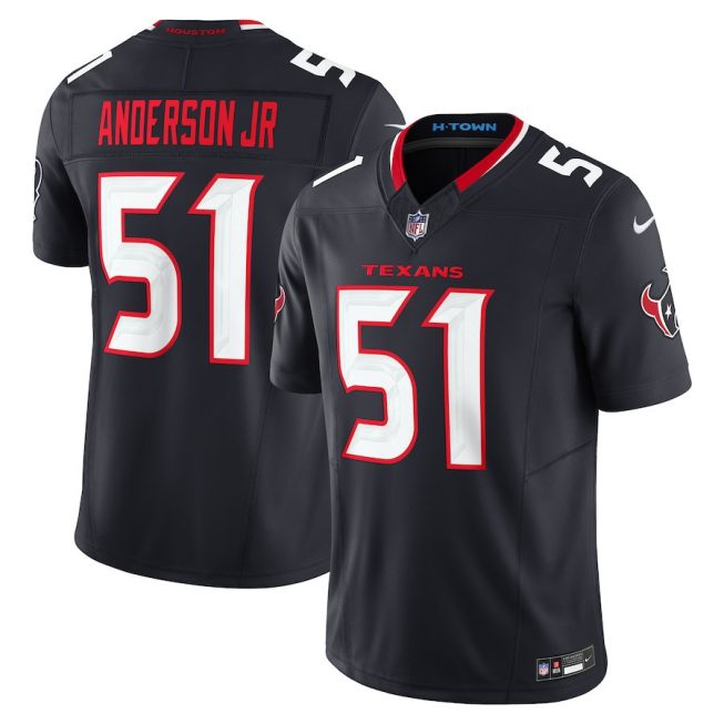 Will Anderson Jr. 51 Houston Texans Vapor F.U.S.E. Limited Jersey - Men, Navy