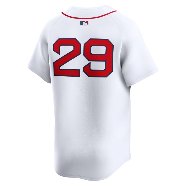 Bobby Dalbec Boston Red Sox Home Limited Player Jersey - White - Image 3