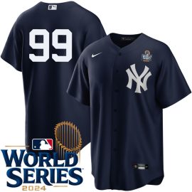 Aaron Judge New York Yankees Alternate Navy Player World Series Jersey