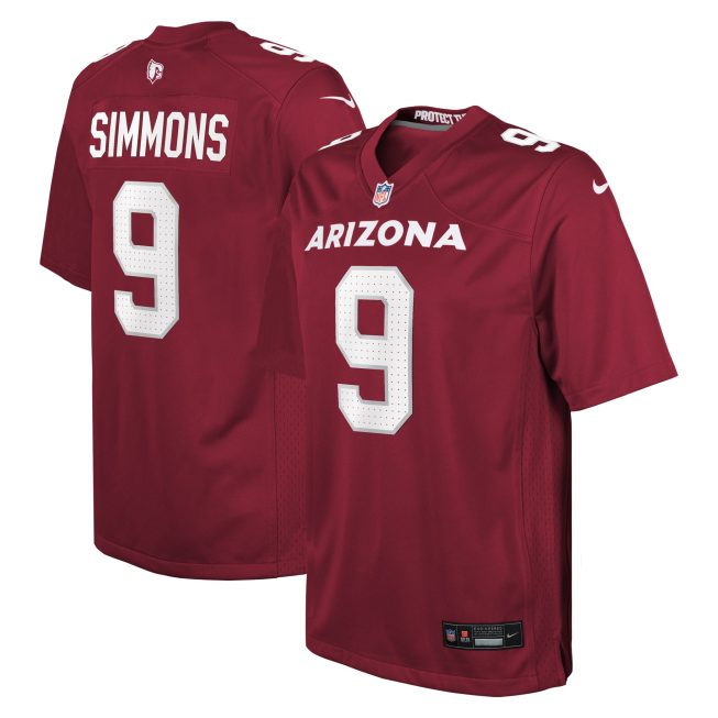Isaiah Simmons Arizona Cardinals Youth Game Jersey - Cardinal