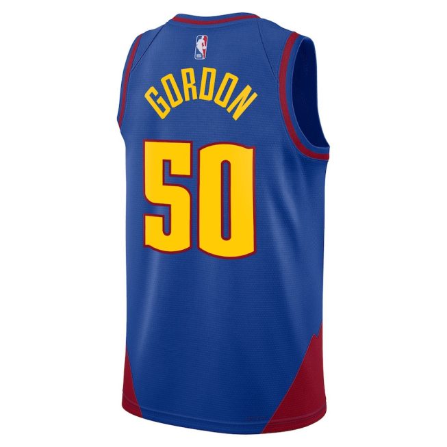Aaron Gordon 50 Denver Nuggets Unisex Swingman Jersey - Statement Edition - Royal - Image 3