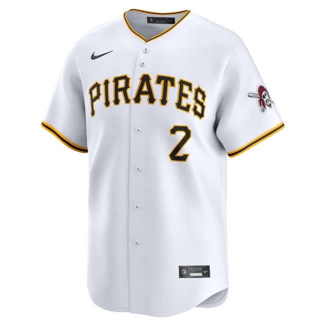 Connor Joe Pittsburgh Pirates Home Limited Player Jersey - White - Image 2