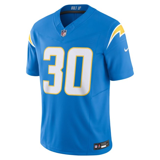 Austin Ekeler Los Angeles Chargers Vapor F.U.S.E. Limited Jersey - Powder Blue - Image 2